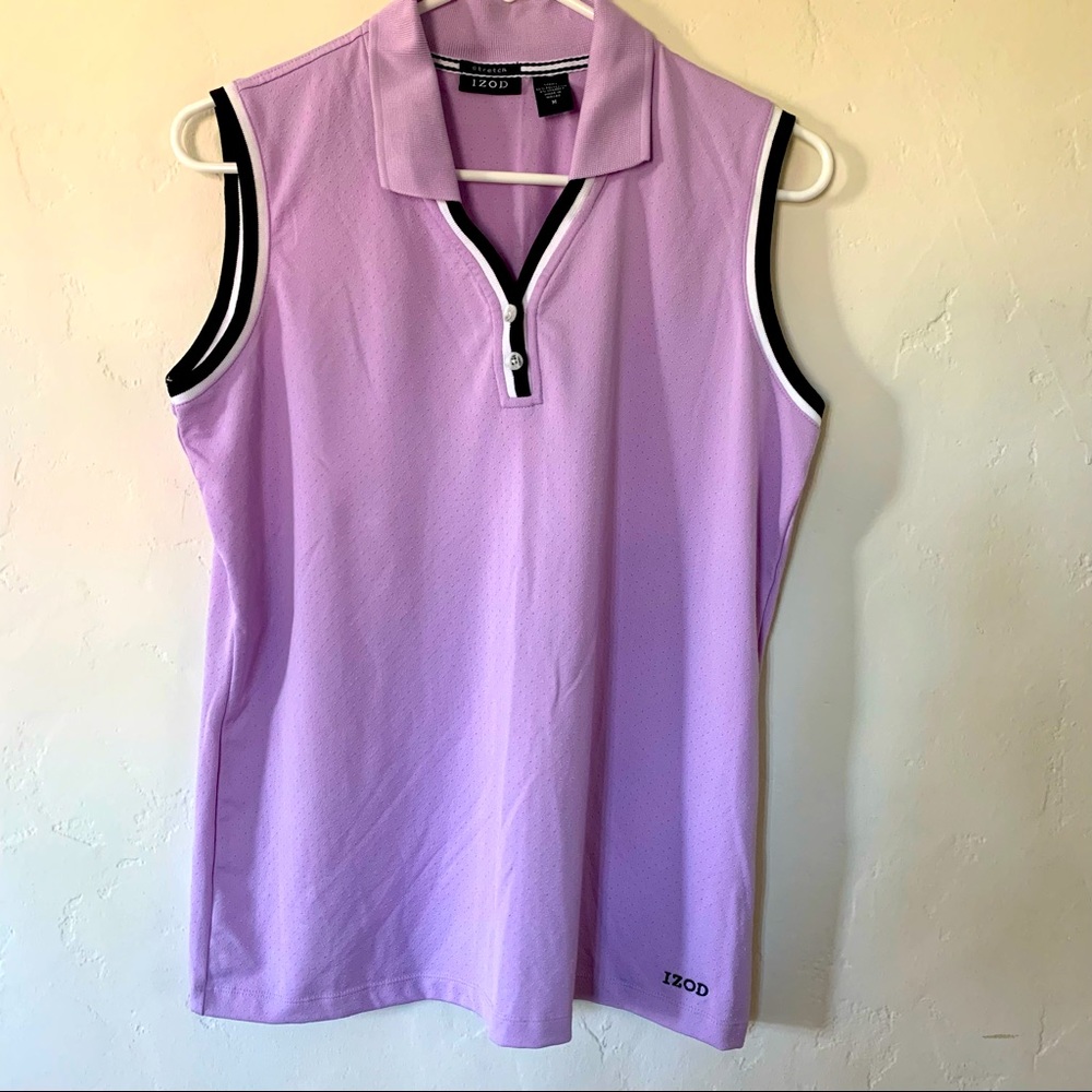 IZOD golf, tennis, workout lavender top * Medium